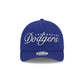 Los Angeles Dodgers Metallic Women's 9FORTY M-Crown A-Frame Snapback Hat