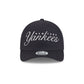 New York Yankees Metallic Women's 9FORTY M-Crown A-Frame Snapback Hat