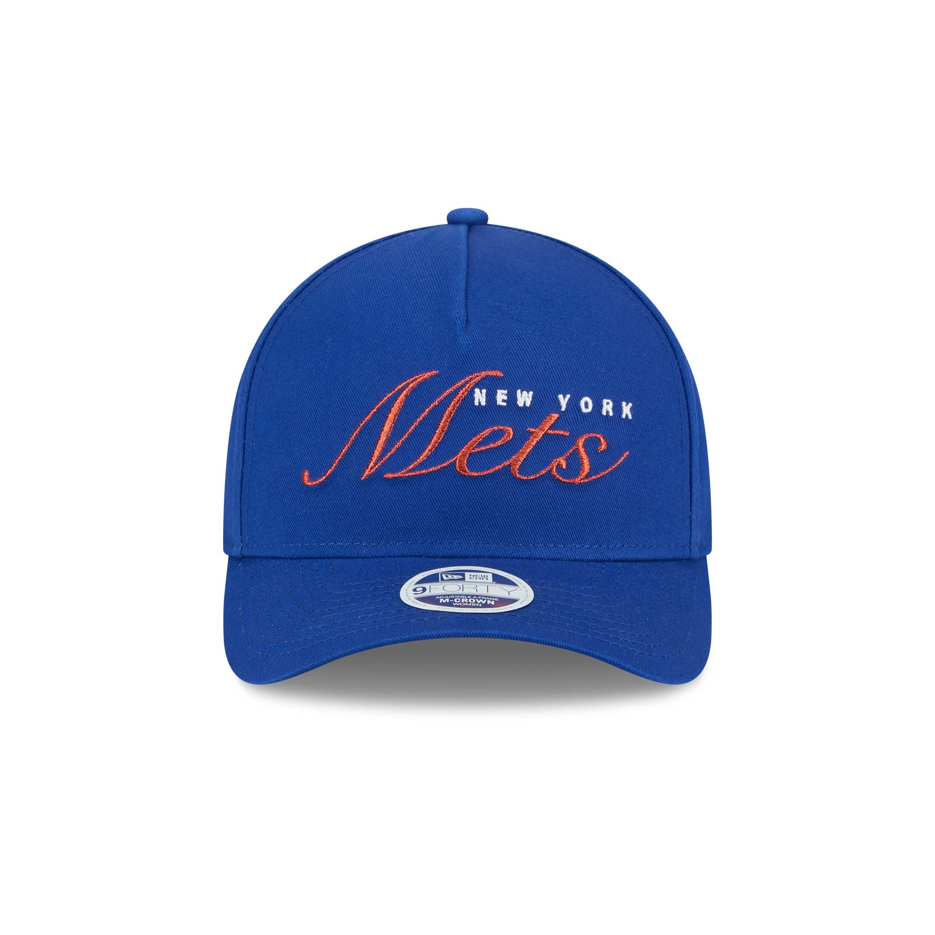 New York Mets Metallic Women's 9FORTY M-Crown A-Frame Snapback Hat