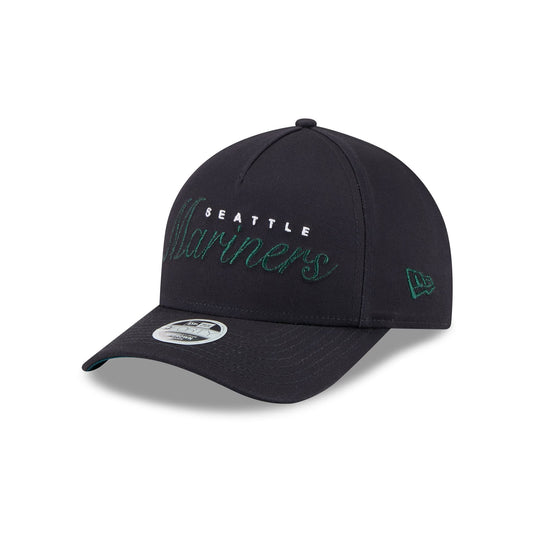 Seattle Mariners Metallic Women's 9FORTY M-Crown A-Frame Snapback Hat - New Era Cap