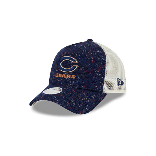 Chicago Bears Knit Women's 9FORTY A-Frame Trucker Hat - New Era Cap