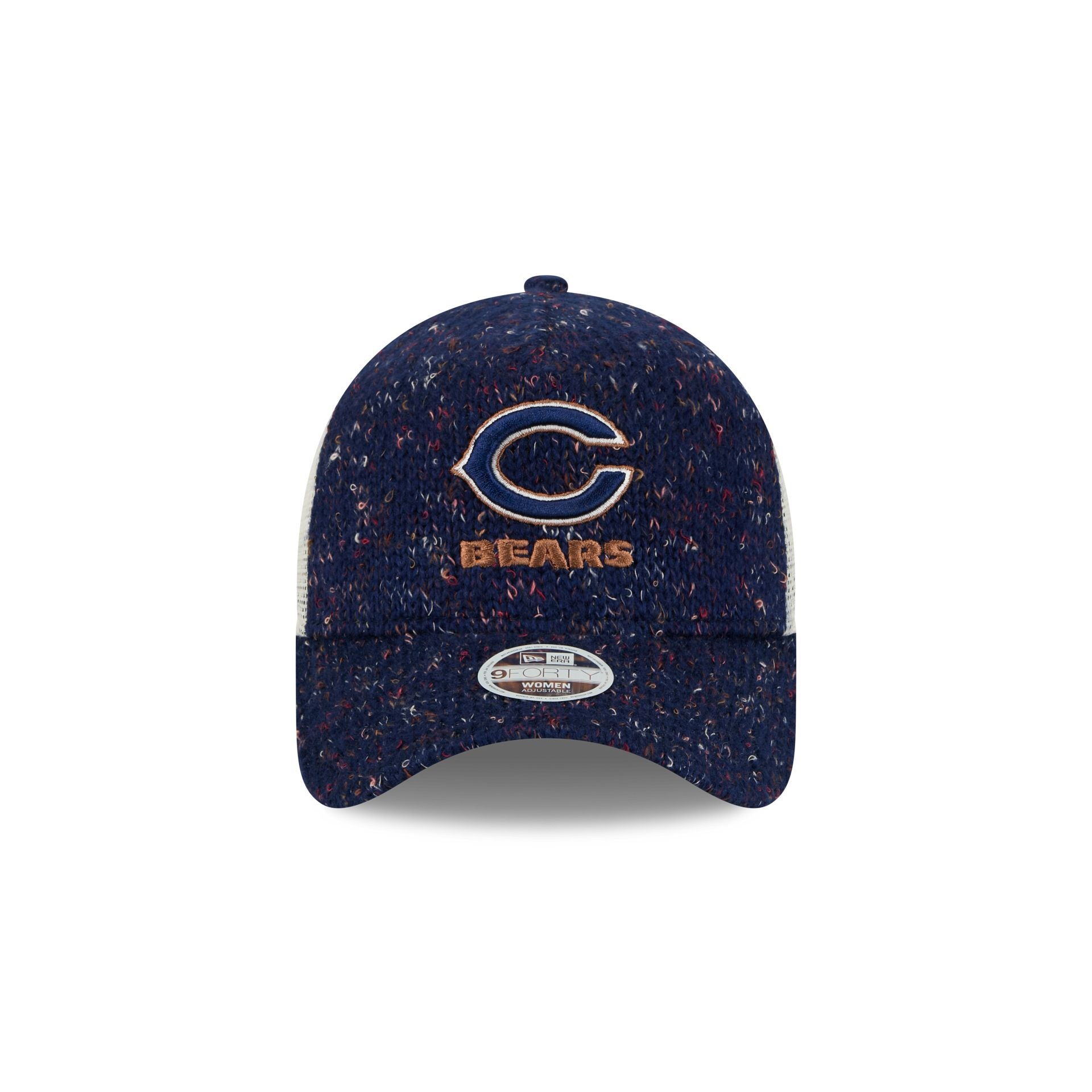 Chicago Bears Knit Women's 9FORTY A-Frame Trucker Hat