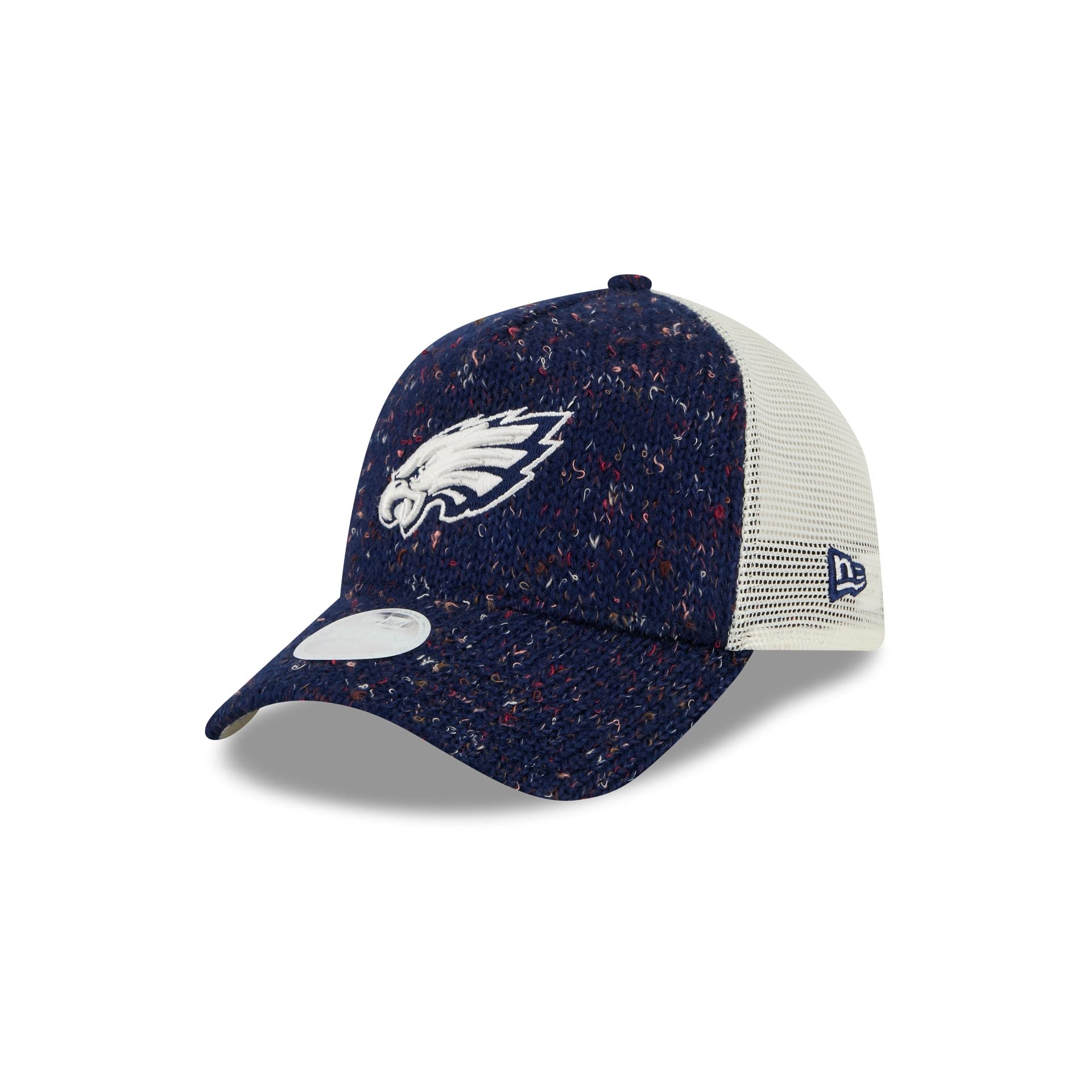 Philadelphia Eagles Knit Women's 9FORTY A-Frame Trucker Hat