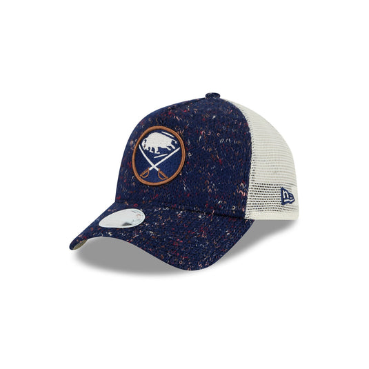 Buffalo Sabres Knit Women's 9FORTY A-Frame Trucker Hat - New Era Cap