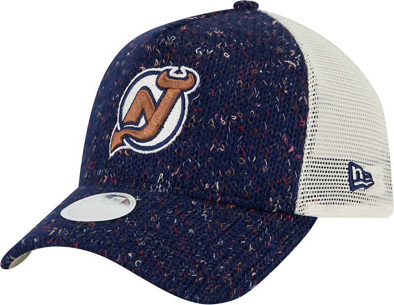 New Jersey Devils Knit Women's 9FORTY A-Frame Trucker Hat