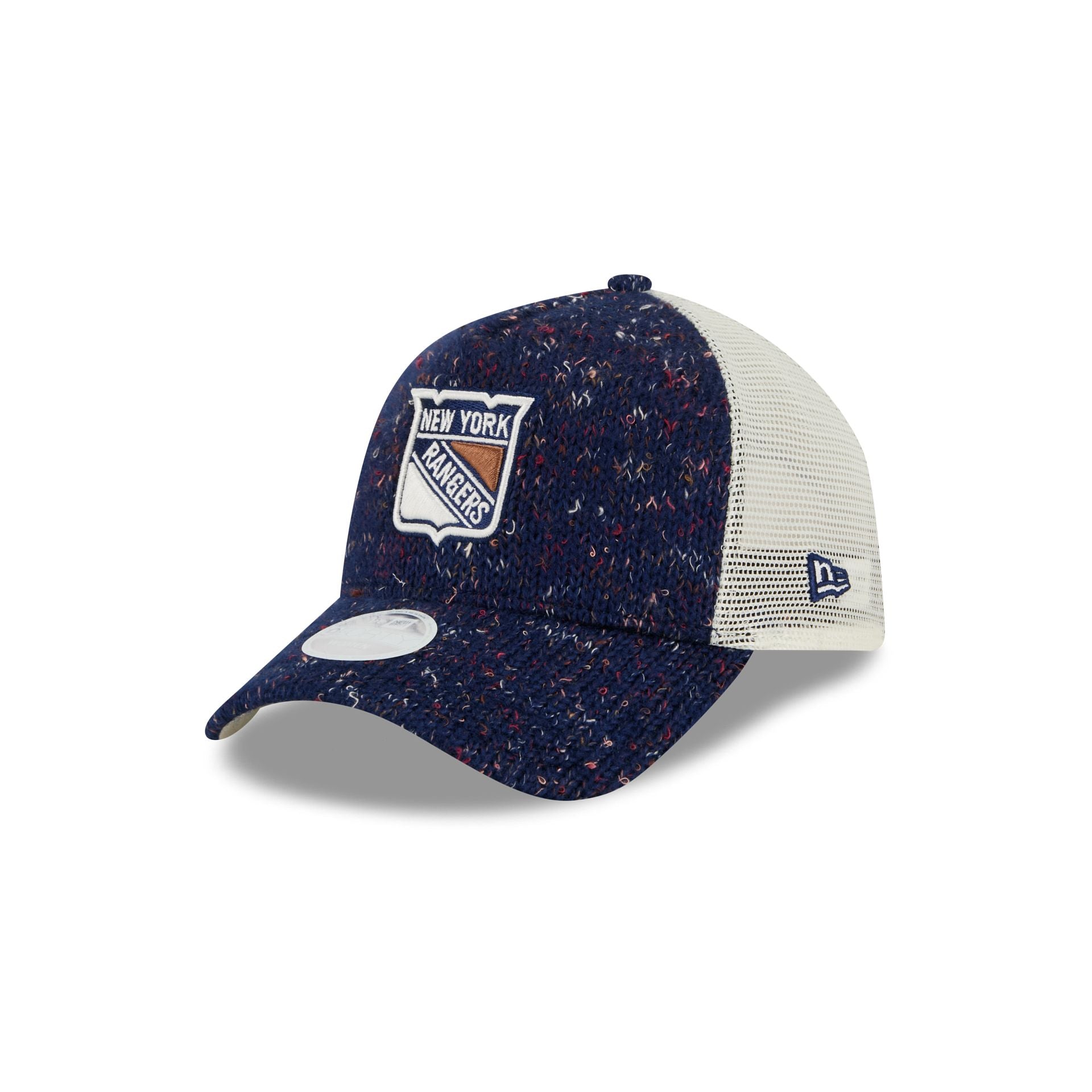New York Rangers Knit Women's 9FORTY A-Frame Trucker Hat