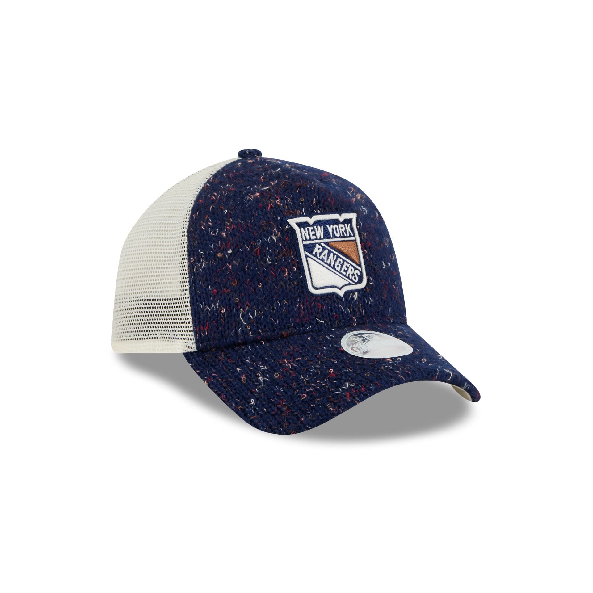 New York Rangers Knit Women's 9FORTY A-Frame Trucker Hat