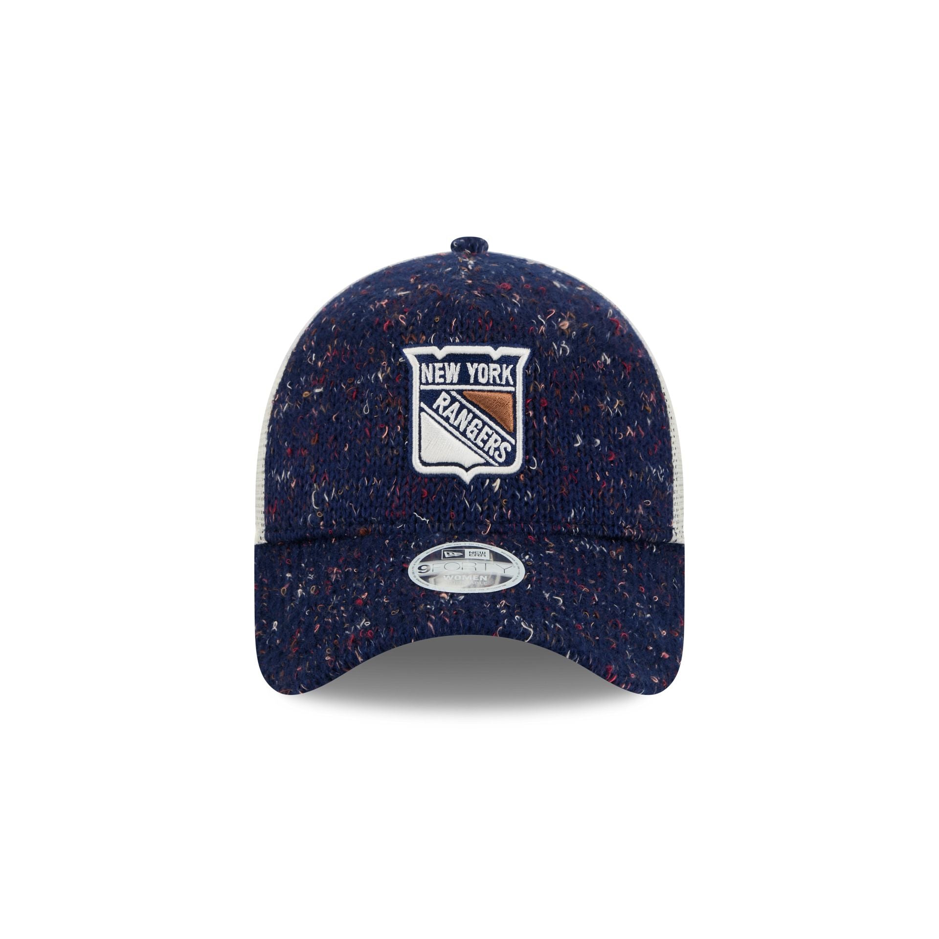 New York Rangers Knit Women's 9FORTY A-Frame Trucker Hat