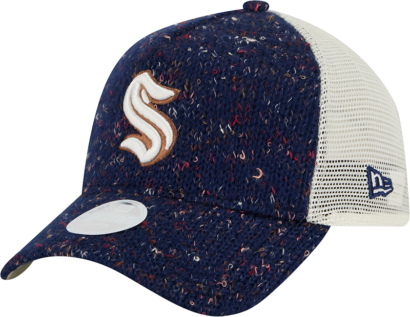 Seattle Kraken Knit Women's 9FORTY A-Frame Trucker Hat