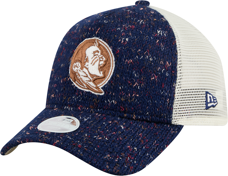 Florida State Seminoles Knit Women's 9FORTY A-Frame Trucker Hat