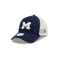 Michigan Wolverines Knit Women's 9FORTY A-Frame Trucker Hat