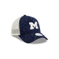 Michigan Wolverines Knit Women's 9FORTY A-Frame Trucker Hat