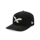 Philadelphia Eagles Nostalgic Black Corduroy 19TWENTY Adjustable Hat