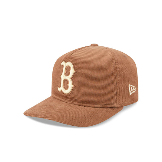 Boston Red Sox Nostalgic Brown Corduroy 19TWENTY Adjustable Hat - New Era Cap