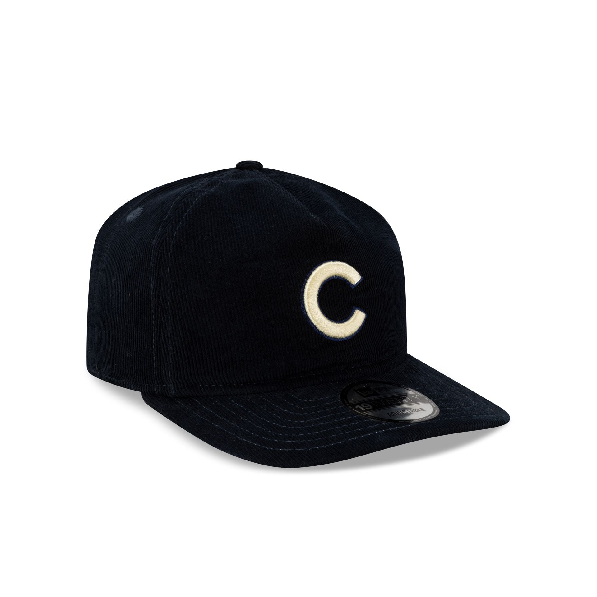 Chicago Cubs Nostalgic Navy Corduroy 19TWENTY Adjustable Hat