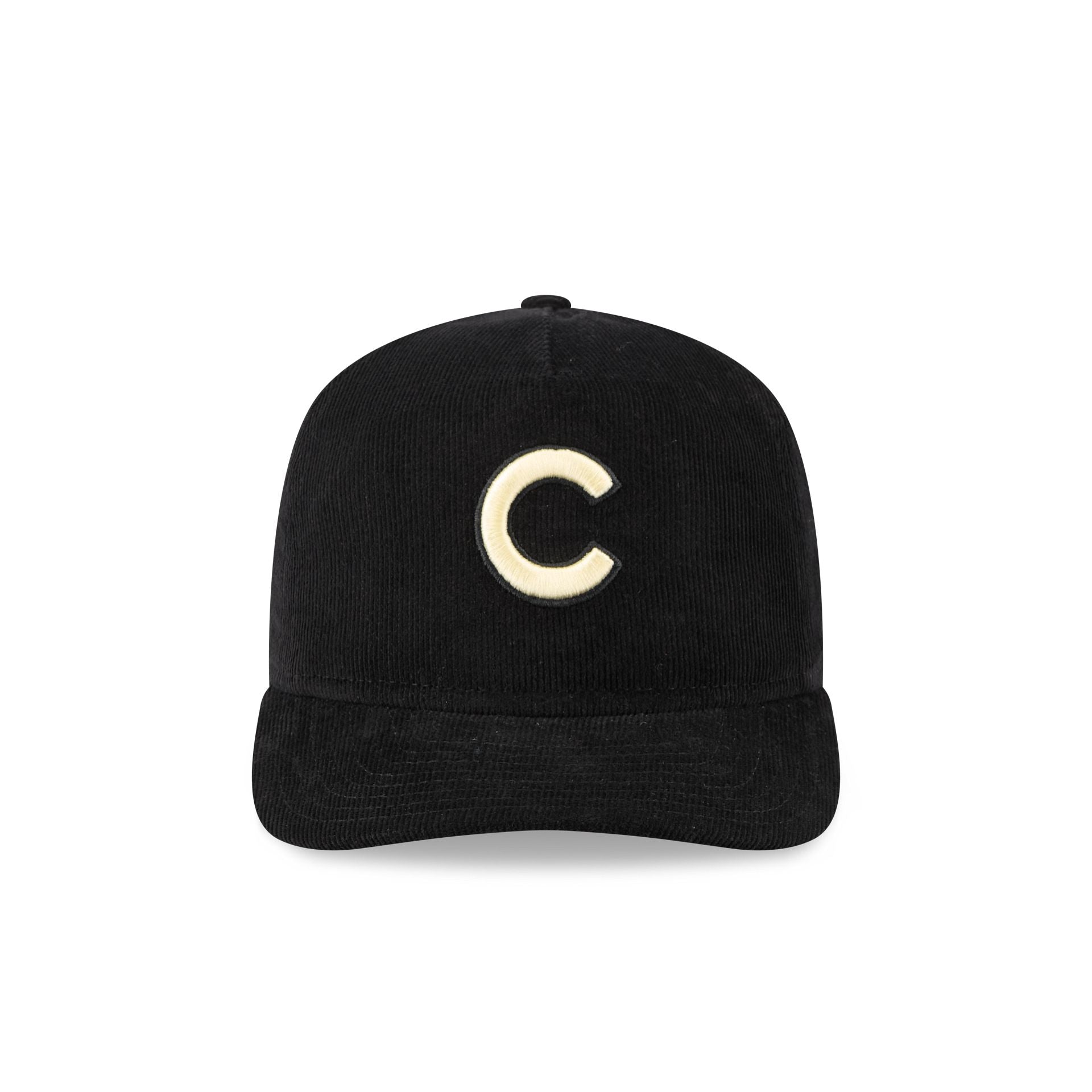 Chicago Cubs Nostalgic Black Corduroy 19TWENTY Adjustable Hat