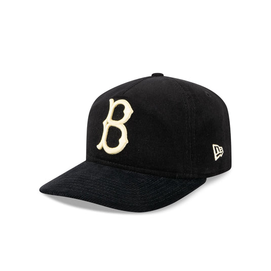 Brooklyn Dodgers Nostalgic Black Corduroy 19TWENTY Adjustable Hat - New Era Cap