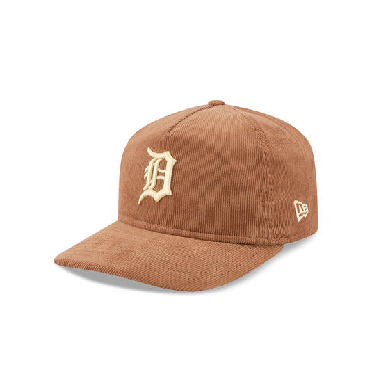 Detroit Tigers Nostalgic Brown Corduroy 19TWENTY Adjustable Hat - New Era Cap