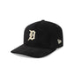 Detroit Tigers Nostalgic Black Corduroy 19TWENTY Adjustable Hat