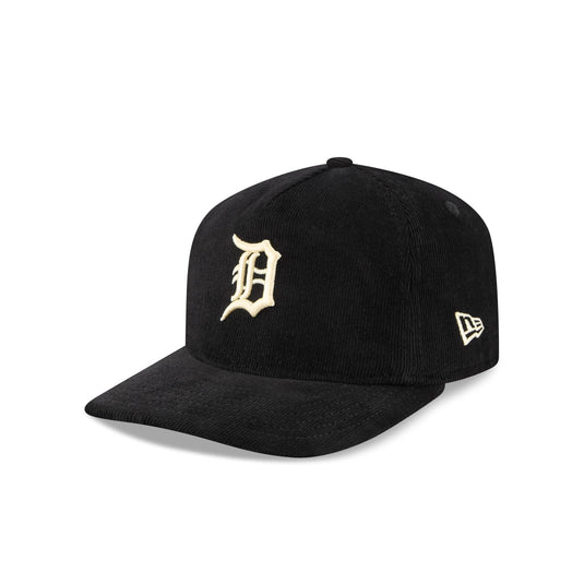 Detroit Tigers Nostalgic Black Corduroy 19TWENTY Adjustable Hat - New Era Cap