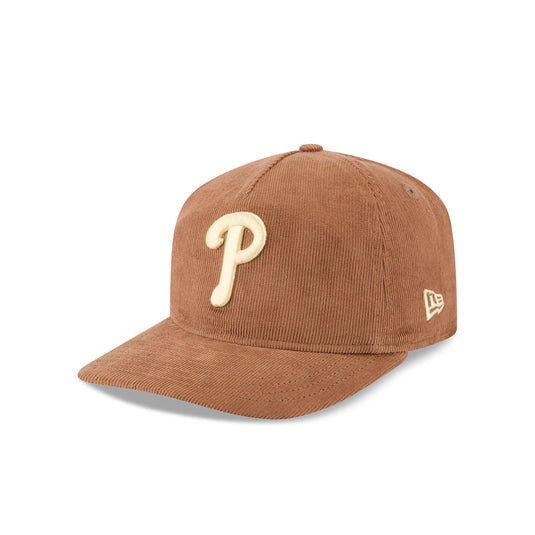 Philadelphia Phillies Nostalgic Brown Corduroy 19TWENTY Adjustable Hat - New Era Cap