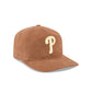 Philadelphia Phillies Nostalgic Brown Corduroy 19TWENTY Adjustable Hat