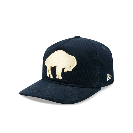 Buffalo Bills Nostalgic Navy Corduroy 19TWENTY Adjustable Hat - New Era Cap