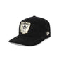 Las Vegas Raiders Nostalgic Black Corduroy 19TWENTY Adjustable Hat