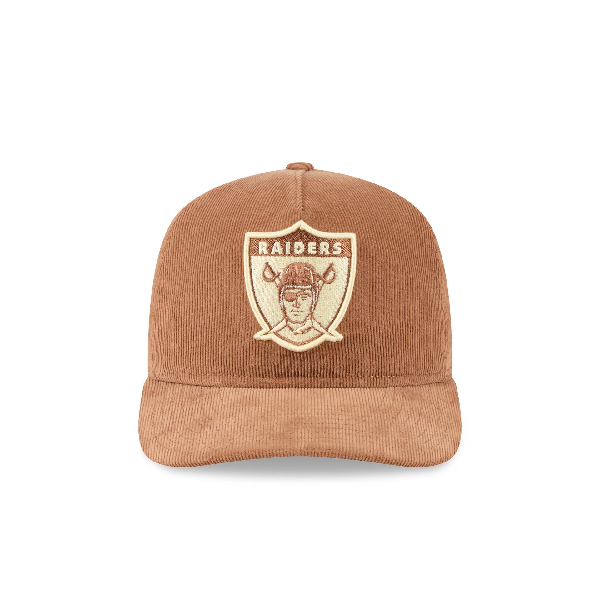 Las Vegas Raiders Nostalgic Brown Corduroy 19TWENTY Adjustable Hat