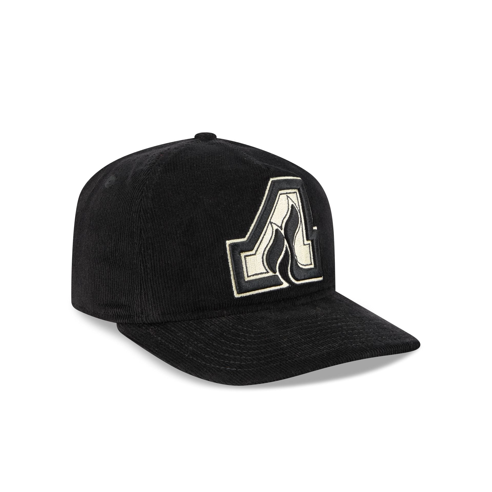 Atlanta Flames Nostalgic Black Corduroy 19TWENTY Adjustable Hat