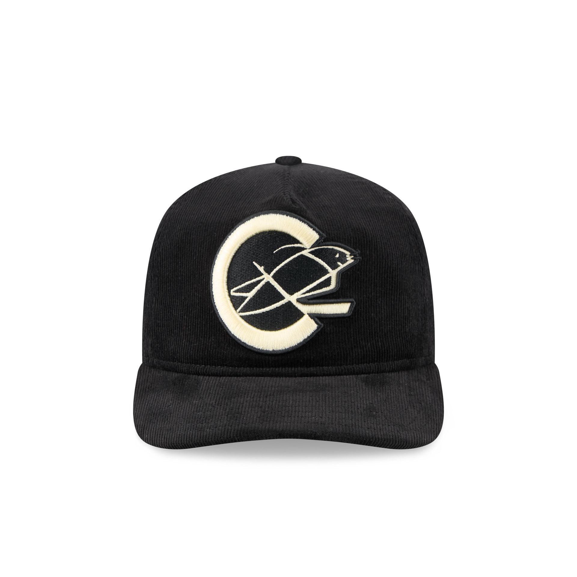 California Golden Seals Nostalgic Black Corduroy 19TWENTY Adjustable Hat