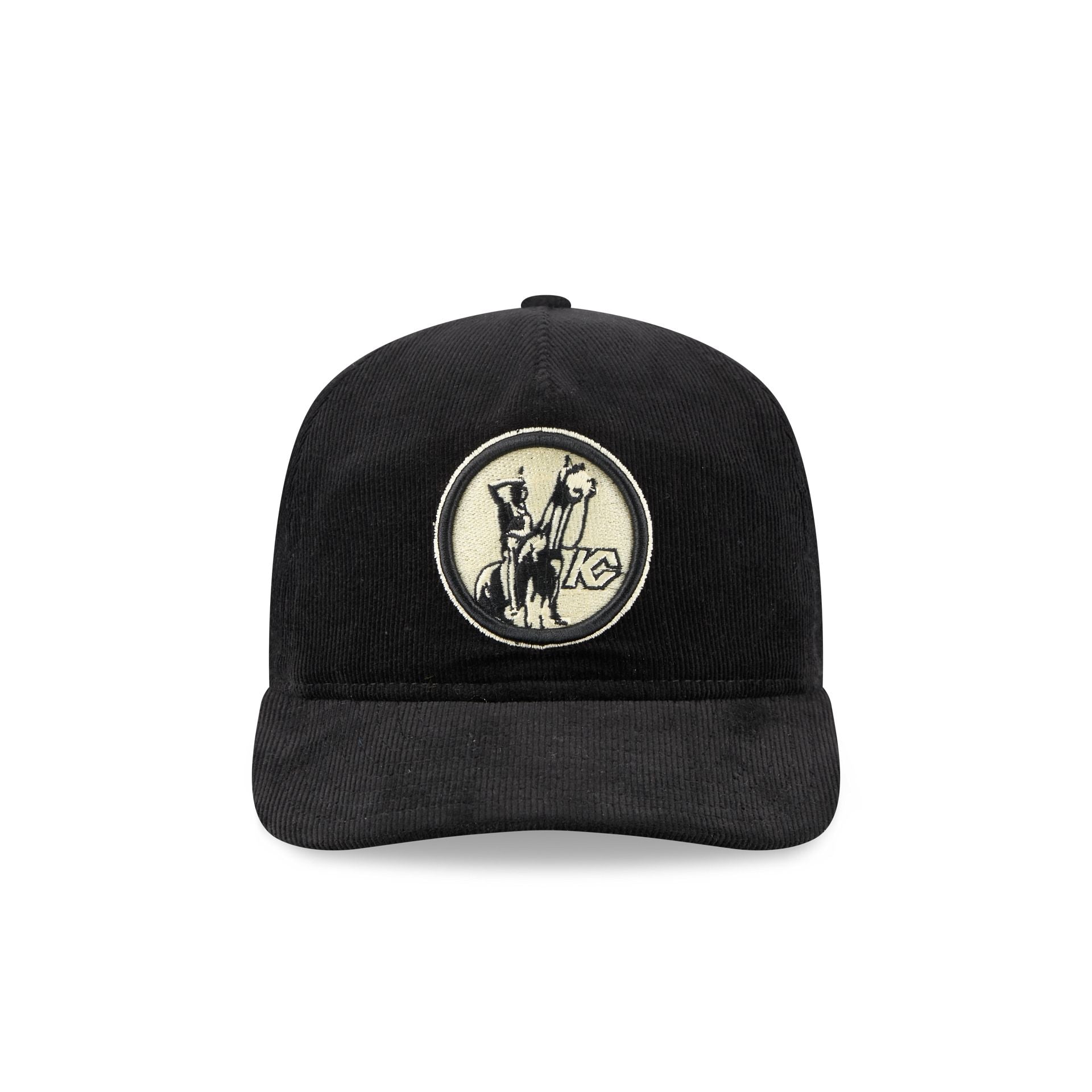Kansas City Scouts Nostalgic Black Corduroy 19TWENTY Adjustable Hat