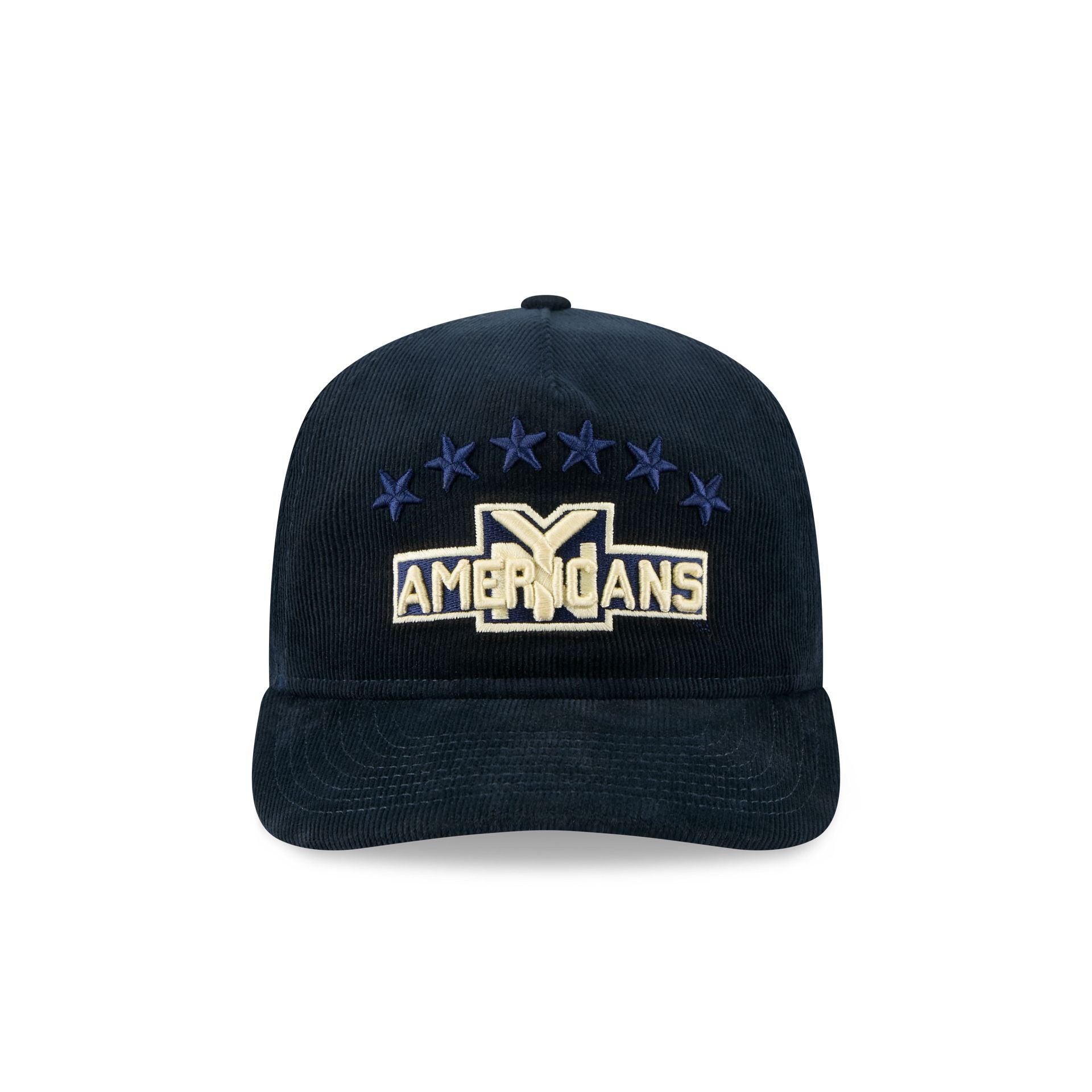 New York Americans Nostalgic Navy Corduroy 19TWENTY Adjustable Hat