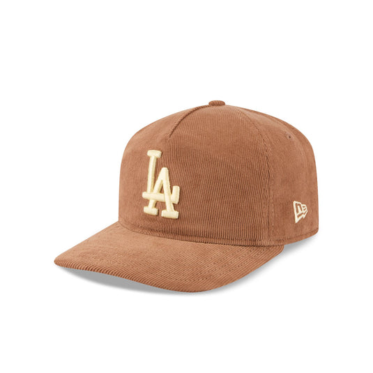Los Angeles Dodgers Nostalgic Brown Corduroy 19TWENTY Adjustable Hat - New Era Cap