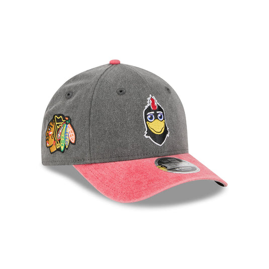 Chicago Blackhawks Mascot 9FORTY M-Crown Snapback Hat - New Era Cap