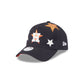 Houston Astros Stardom Women's 9FORTY A-Frame Snapback Hat