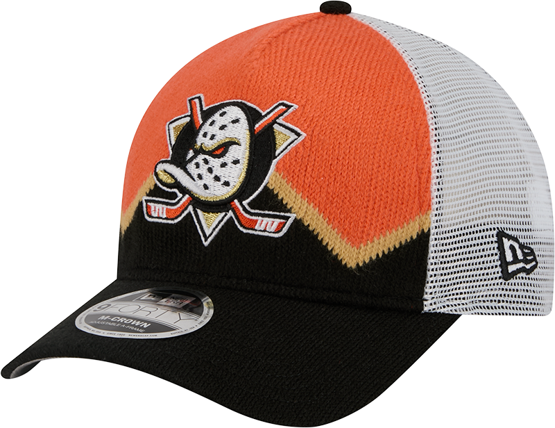 Anaheim Ducks Sock 9FORTY M-Crown A-Frame Trucker Hat