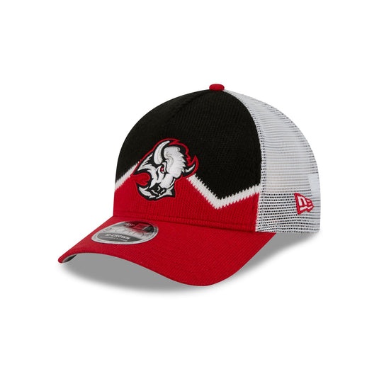 Buffalo Sabres Sock Alternate 9FORTY M-Crown A-Frame Trucker Hat - New Era Cap