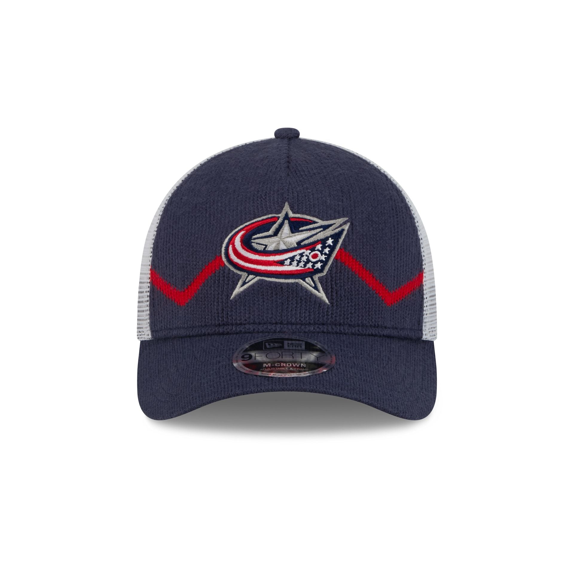 Columbus Blue Jackets Sock 9FORTY M-Crown A-Frame Trucker Hat