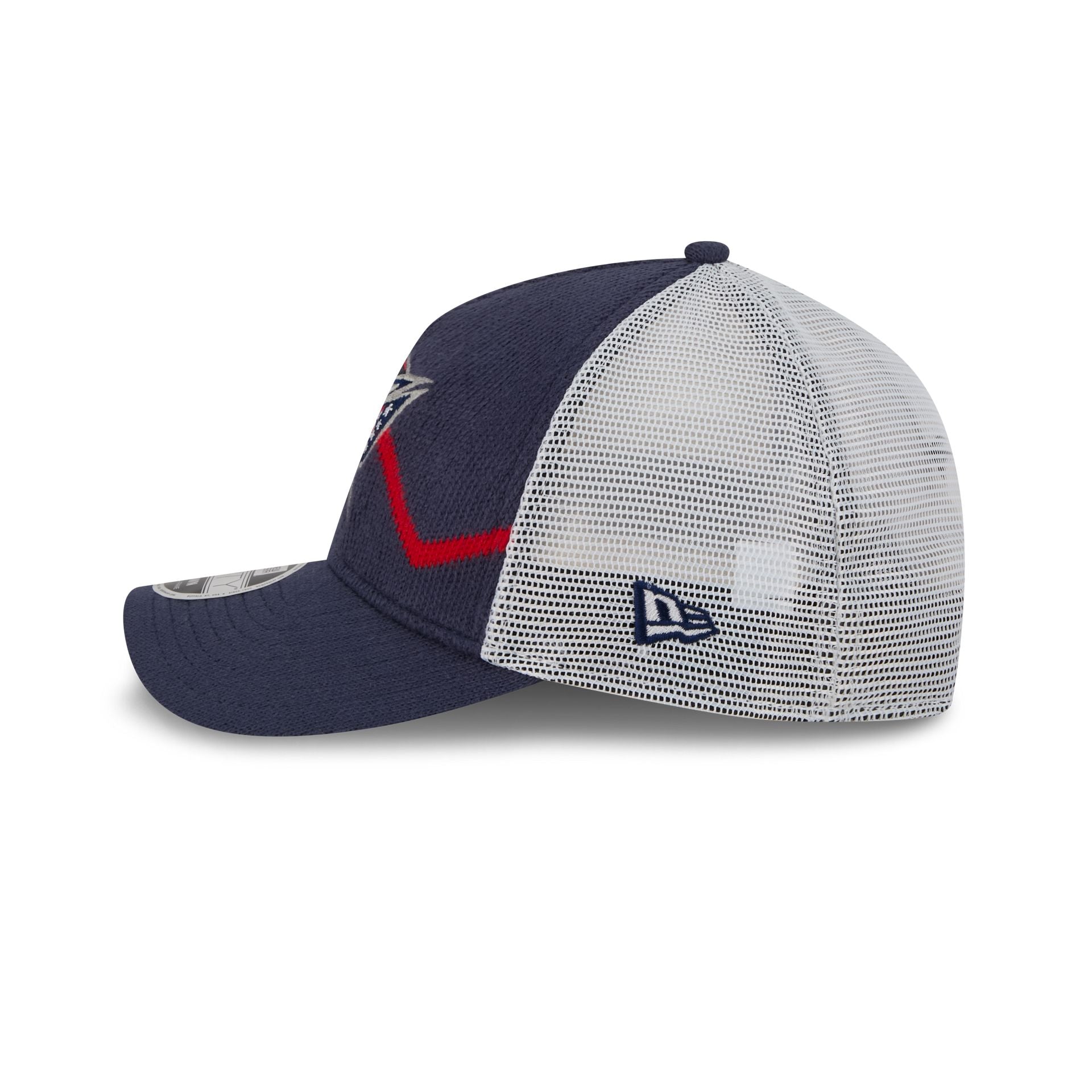 Columbus Blue Jackets Sock 9FORTY M-Crown A-Frame Trucker Hat
