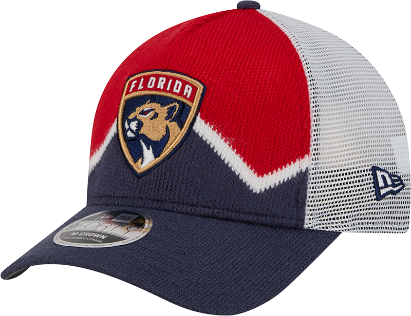 Florida Panthers Sock 9FORTY M-Crown A-Frame Trucker Hat