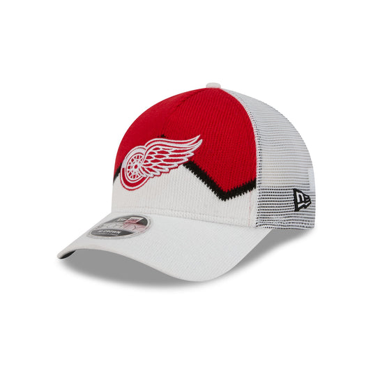 Detroit Red Wings Sock 9FORTY M-Crown A-Frame Trucker Hat - New Era Cap
