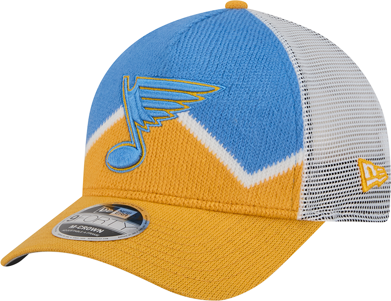 St. Louis Blues Sock 9FORTY M-Crown A-Frame Trucker Hat
