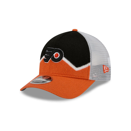 Philadelphia Flyers Sock 9FORTY M-Crown A-Frame Trucker Hat - New Era Cap