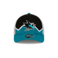 San Jose Sharks Sock 9FORTY M-Crown A-Frame Trucker Hat