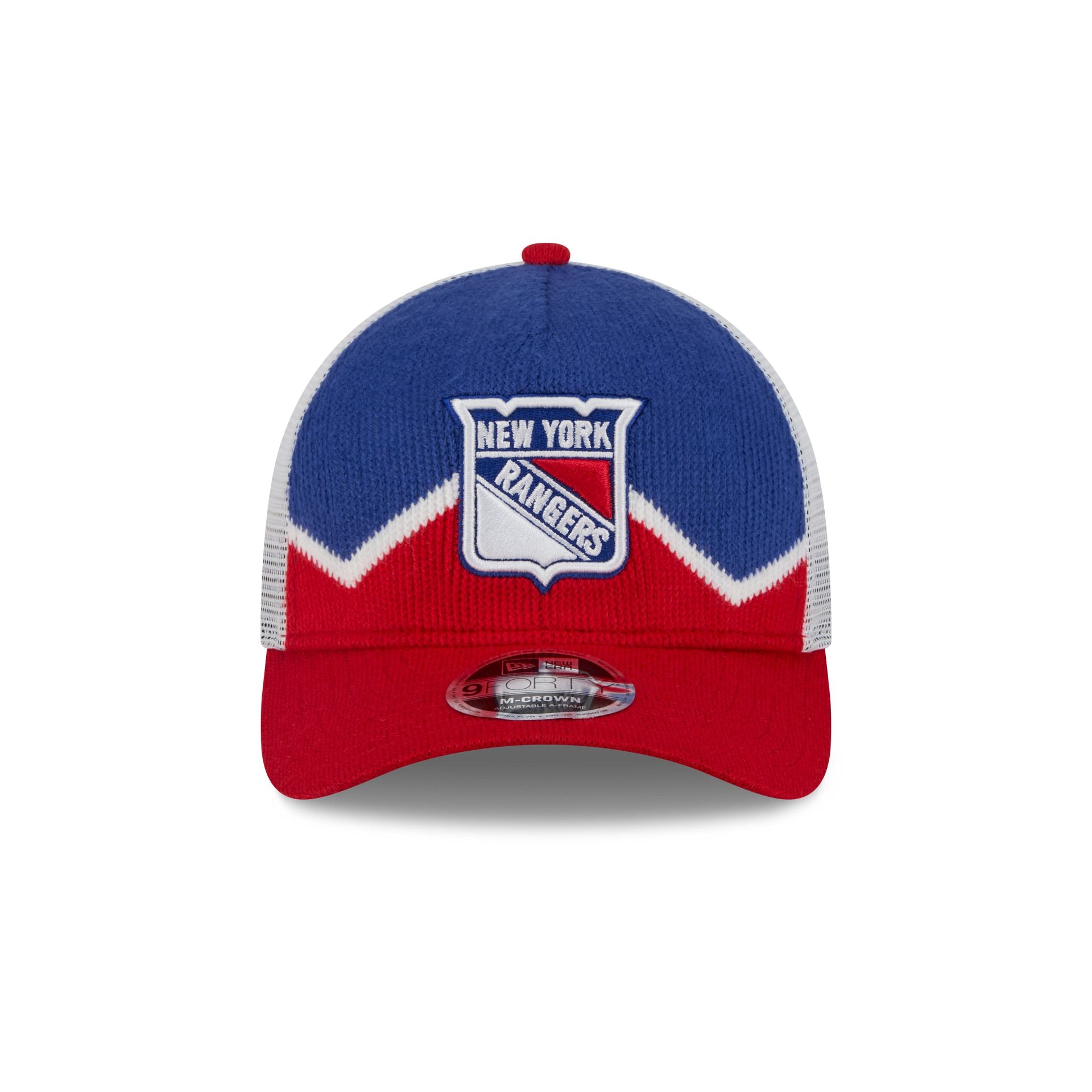 New York Rangers Sock 9FORTY M-Crown A-Frame Trucker Hat