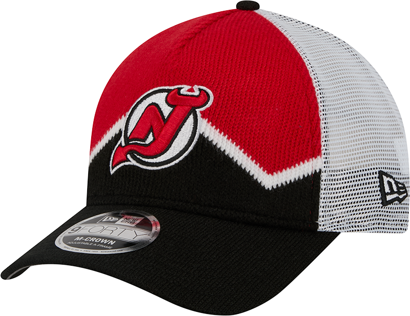New Jersey Devils Sock 9FORTY M-Crown A-Frame Trucker Hat