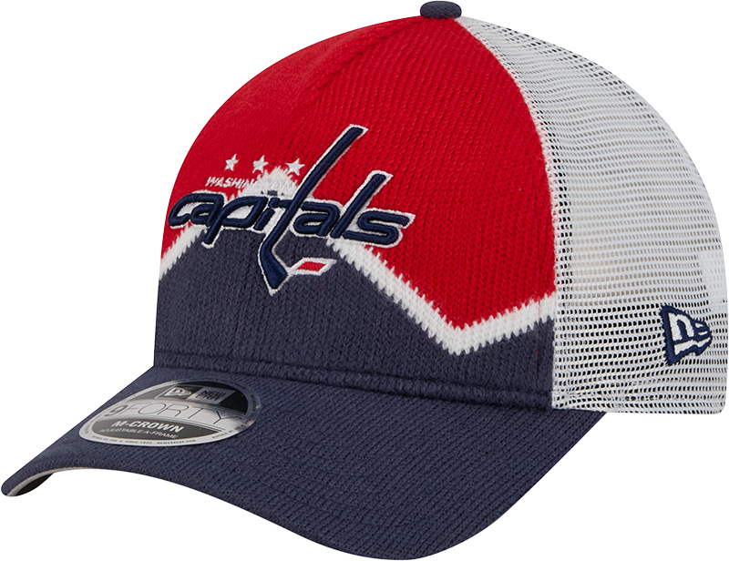 Washington Capitals Sock 9FORTY M-Crown A-Frame Trucker Hat