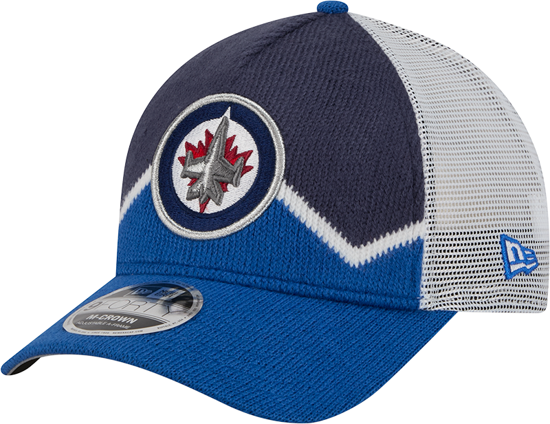 Winnipeg Jets Sock 9FORTY M-Crown A-Frame Trucker Hat