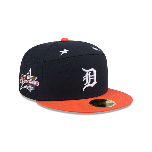 Detroit Tigers 2025 All-Star Game Split Panel 59FIFTY Fitted Hat - New Era Cap